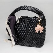 Bow19 Details - Elle Silk Scarf Black