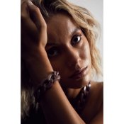 BOW19 Details - Big Chain Bracelet Taupe