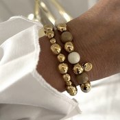BUD TO ROSE - Brea Elastic Bracelet Gold