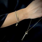 BUD TO ROSE - Glow 3 mm Bracelet Gold