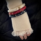 BUD TO ROSE - Brooks Bracelet Resin Red