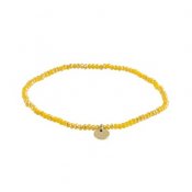 Pilgrim Jewellery - INDIE armband gult, guldpläterat