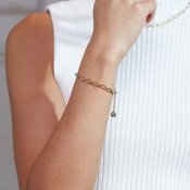 EDBLAD - Carreau Chain Bracelet Gold