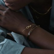 Edblad - Infinity Bracelet Guldpläterat
