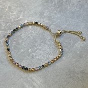 Pilgrim Jewellery - Armband Dragsko Guldpläterat Multifärg