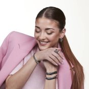 By Jolima - Wave Bangle Steel