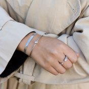 By Jolima - Como Mini Bangle Crystal