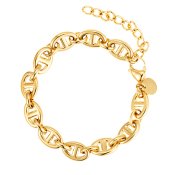 By Jolima - Celine Chain Armband Guldfärg