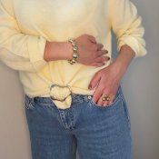 The ShoeLace Brand - Decor Bucle Universal Gold