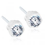 Blomdahl - Örhängen Crystal, 4 mm