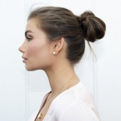 Caroline Svedbom - Petite Stud Earrings / Chrysolite
