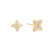 By Jolima - Valencia Crystal Stud Gold