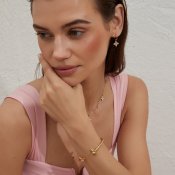 By Jolima - Valencia Crystal Huggie Gold