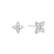 By Jolima - Valencia Crystal Stud Silver