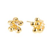 By Jolima - Cluster Earring Gold