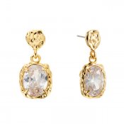 By Jolima - Paris Crystal Earring Gold