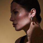 Moshi - Örhängen Milano Beige Grå