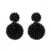 By Jolima - Sanremo Earring Black