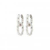 Pilgrim Jewellery - REFLECT Recycled Earrings Silver-plated