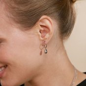 EDBLAD - Drop Mini Earrings Stål
