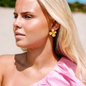 By Jolima - Lilly Earring Yellow