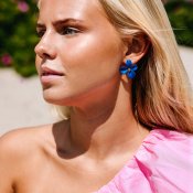 By Jolima - Lilly Earring Light Blue