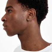 Pilgrim Jewellery - IRIS Hjärtörhängen Guldpläterade