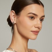 By Jolima - Twinny örhängen stål