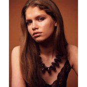 BOW19 Details - Zina Big Necklace Black