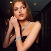 BOW19 Details - Strass Multi Row Necklace