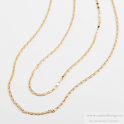 Pilgrim - Chains Halsband Guldpläterat