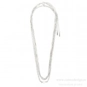 Pilgrim - Wonderful Halsband Silverpläterat