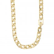 Pilgrim Jewellery - HOPE återvunnet halsband med pansarkedja guldpläterat