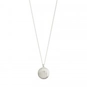Pilgrim Jewellery - XENA Recycled Coin Necklace Silver-plated