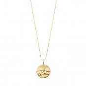 Pilgrim Jewellery - HEAT Recycled Coin Necklace Goldplated