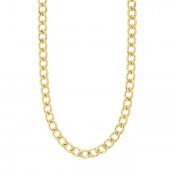 Pilgrim Jewellery - CHARM Recycled Curb Necklace Goldplated