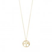 Pilgrim Jewellery - Livets Träd Halsband Guldfärg