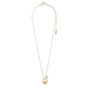 Pilgrim Jewellery - SOPHIA Halsband med Hjärthänge Guldpläterat