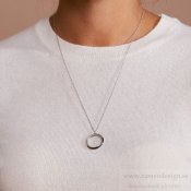 EDBLAD - Zinnia Necklace L Steel