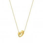 EDBLAD - Heartbeats Necklace S Gold