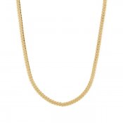 EDBLAD - Trinity Chain Necklace 45 cm Guldpläterat