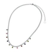 BUD TO ROSE - Lima Mix Necklace Silver