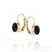 INGNELL JEWELLERY - Iza Earrings Gold Black