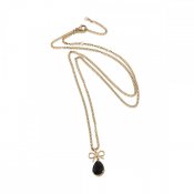 INGNELL JEWELLERY - Molly Necklace Long Gold/Black