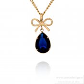 INGNELL JEWELLERY - Molly Necklace Long Gold/Blue