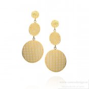 Ingnell Jewellery - Harper Earrings Double Gold