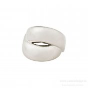 Pilgrim Jewellery - Chunky Ring (silverpläterad)