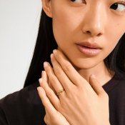 Pilgrim Jewellery - LULU Rosett Stack Ring Guldpläterad