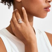 Pilgrim Jewellery - JENNINGS Ring Silverpläterad