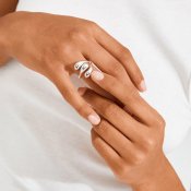Pilgrim Jewellery - JENNINGS Ring Silverpläterad